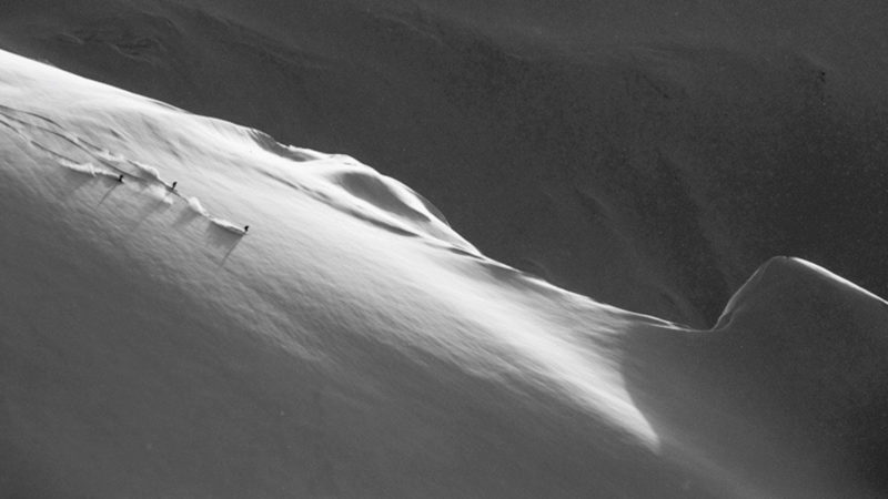 Montagne en hors piste